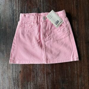 H&M Pink Kids Denim Skirt